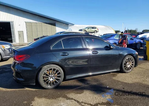 2020 Mercedes-Benz A 35 Amg z USA, uszkodzony, nr VIN W1K3G5BBXLJ230900